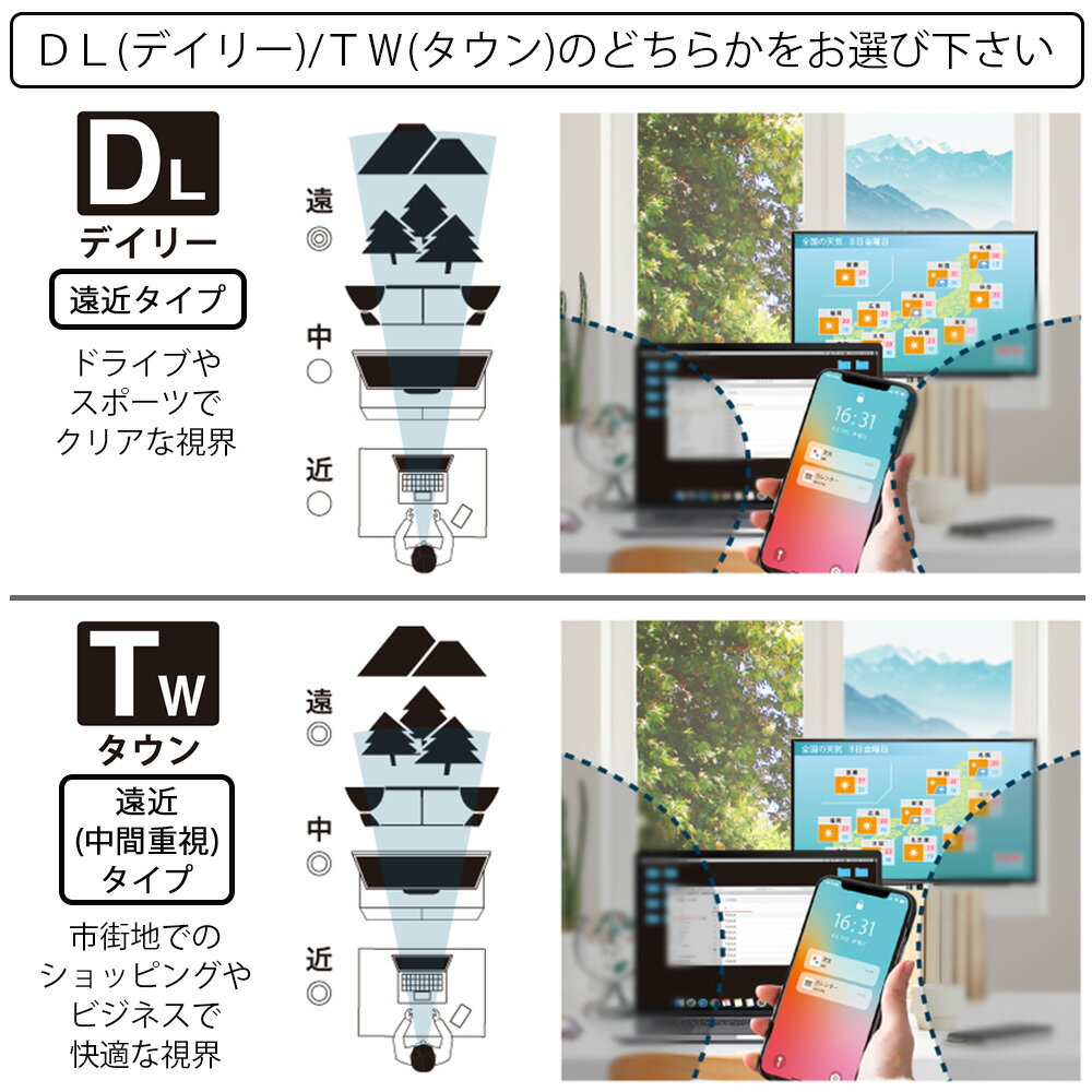 【耐傷 遠近両用 メガネレンズ交換】両面累進東海光学 ベルーナ ニューロセレクト 9X デイリー/タウン マックスシールドコート/ブルーカットコート/ブルーカットプライム/エターナルスキンコートTOKAI BELNA NEURO SELECT 9X DL/TW MSC/BCC/BCP/ESC/ESC-BCC