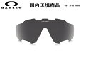 「国内正規商品」 OAKLEY オークリー サングラス JAWBREAKER ジョウブレイカー 専用交換レンズ Prizm Black / プリズム ブラック 可視光線透過率11% OO9290 / OO9270-○○シリーズ対応 品番 101-111-009