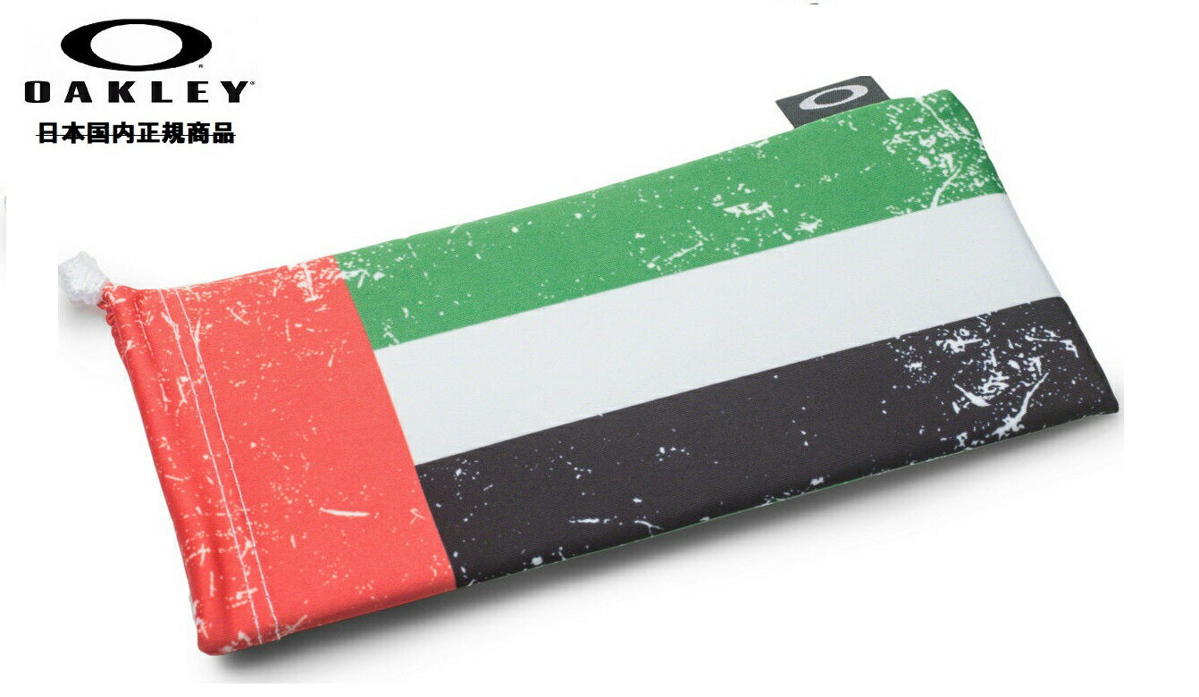 [国内正規商品]OAKLEY/オークリー サングラス MICRO BAG/マイクロバッグ 巾着袋 UNITED ARAB EMIRATES FLAG ACC MICROBAG/アラブ首長国連邦 フラッグ ACC マイクロ バッグ 100-789-026
