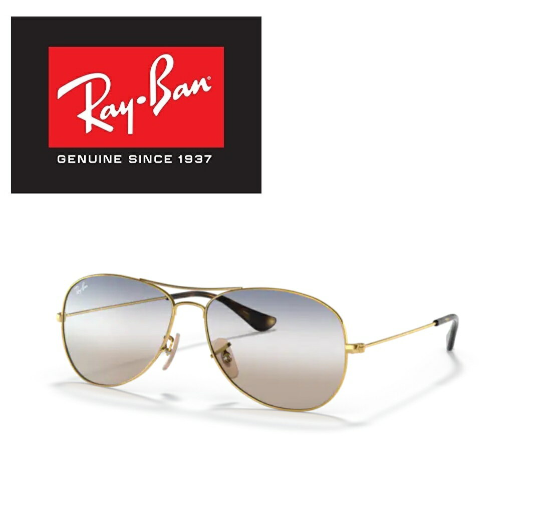 RAYBAN レイバン サングラス コックピット Ray-Ban RB3362 001/GD 59サイズ COCKPIT AVIATOR アビエーター ツーブリッジ ダブルブリッジ ティアドロップ ICONS アイコン メンズ レディース 001GD おしゃれ ドライブ 運転 アウトドア 「国内正規商品」「保証付き」