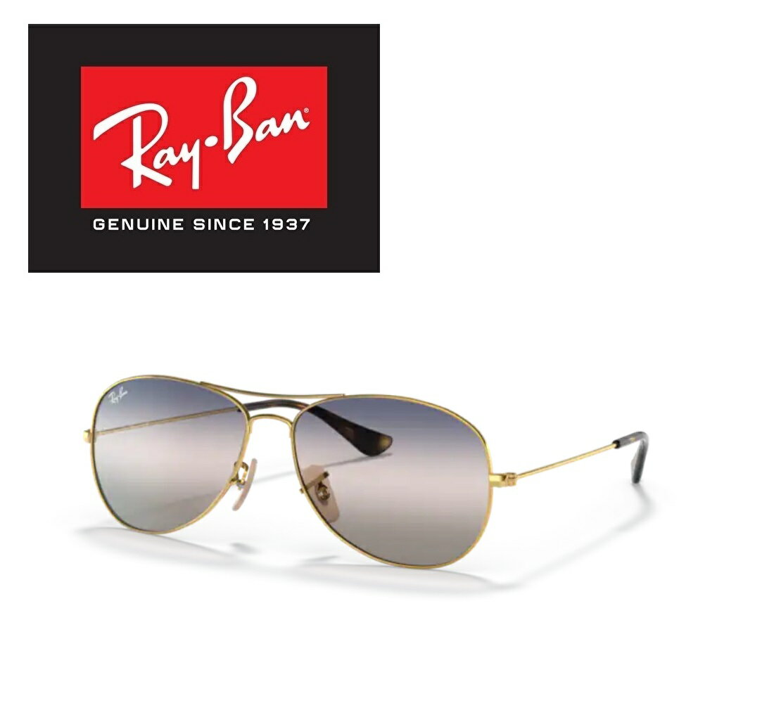 RAYBAN Co TOX RbNsbg Ray-Ban RB3362 001/GE 59TCY COCKPIT AVIATOR ArG[^[ c[ubW _uubW eBAhbv ICONS ACR Y fB[X 001GD  hCu ^] AEghA uKivuۏؕtv