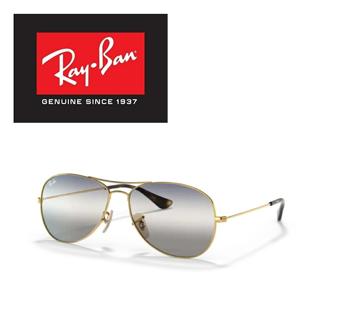 RAYBAN Co TOX RbNsbg Ray-Ban RB3362 001/GF 59TCY COCKPIT AVIATOR ArG[^[ c[ubW _uubW eBAhbv ICONS ACR Y fB[X 001GF  hCu ^] AEghA uKivuۏؕtv