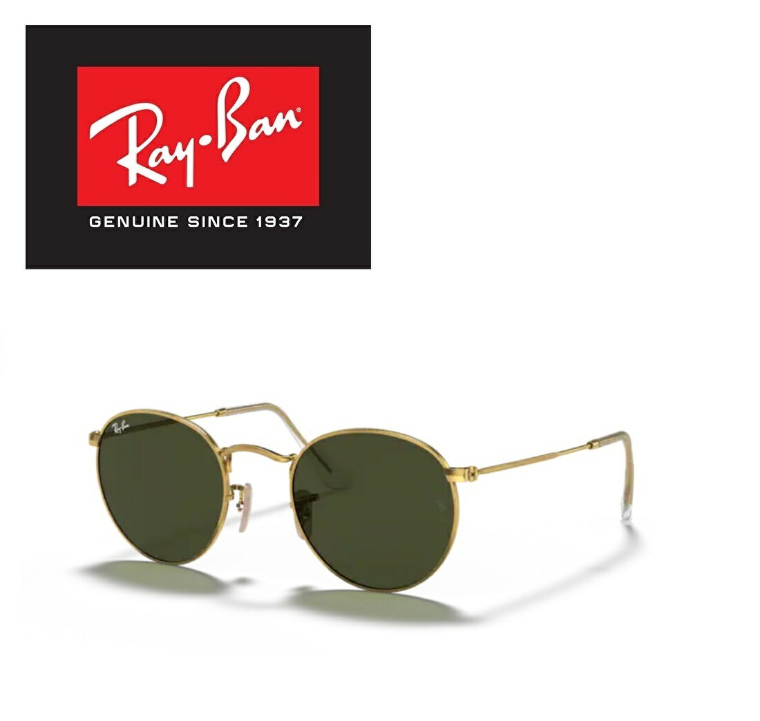 Ray-Ban Co TOX RB3447 001 50TCY ROUND METAL Eh^ ۃKl ICONS ACR Y fB[X  hCu ^] AEghA uKivuۏؕtv