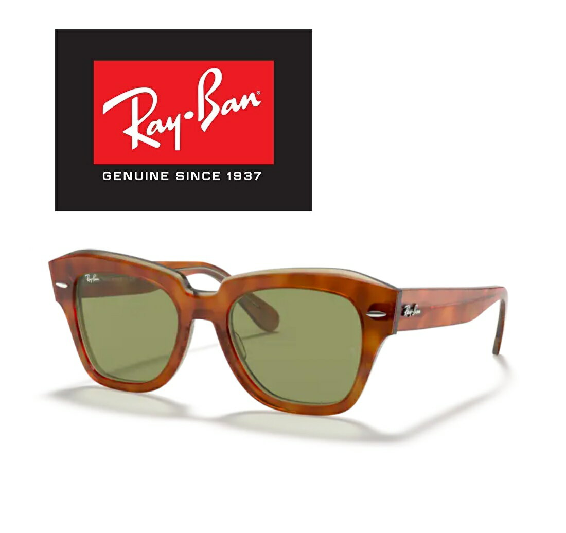 Ray-Ban TOX RB2186 12934E 49TCY Co STATE STREET Xe[gXg[g Y fB[X  hCu ^]uKivuۏؕtv