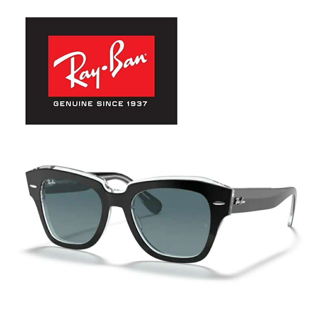 Ray-Ban TOX RB2186 12943M 49TCY Co STATE STREET Xe[gXg[g Y fB[X  hCu ^]uKivuۏؕtv