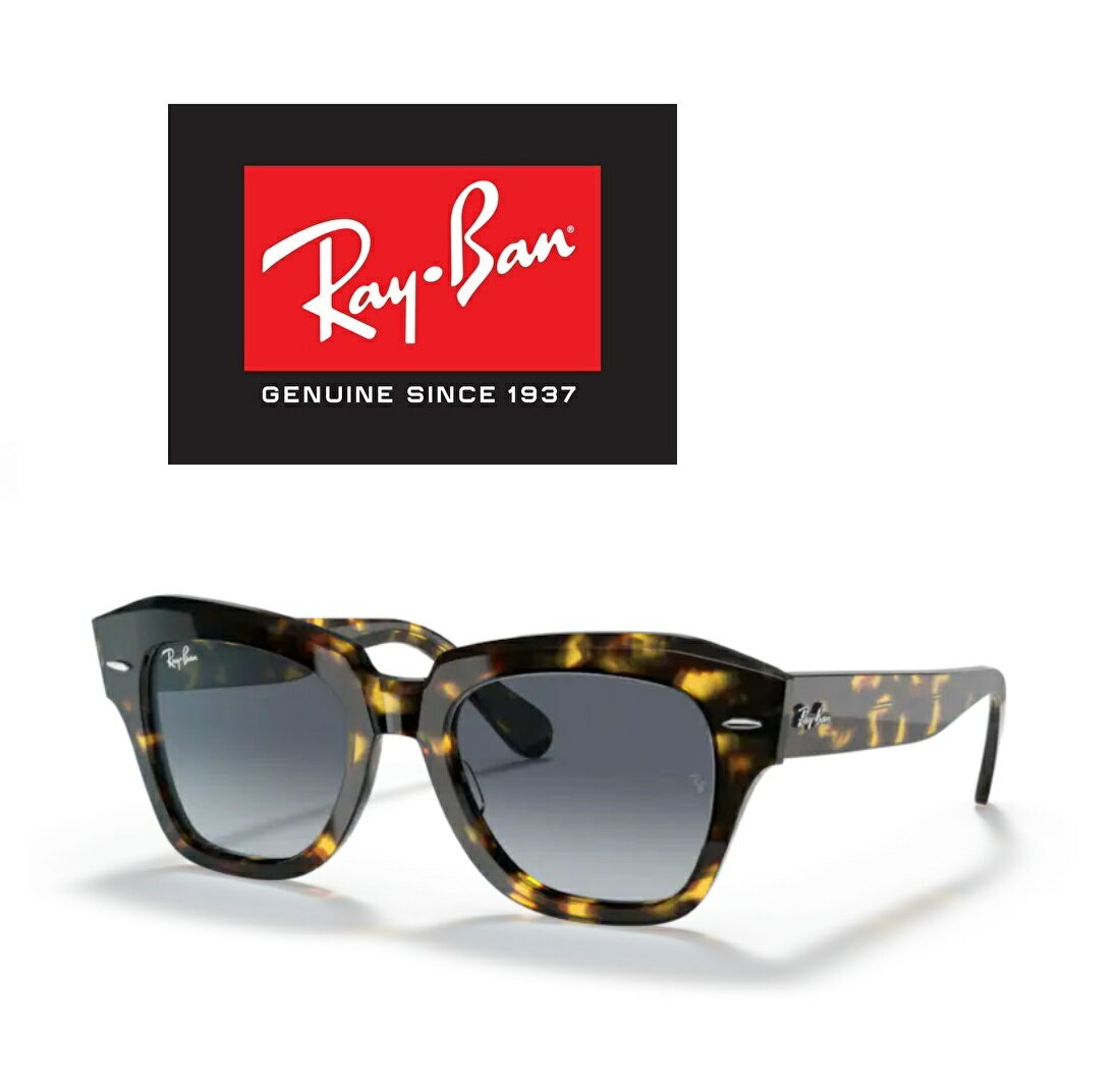 Ray-Ban TOX RB2186 133286 52TCY Co STATE STREET Xe[gXg[g Y fB[X  hCu ^]uKivuۏؕtv