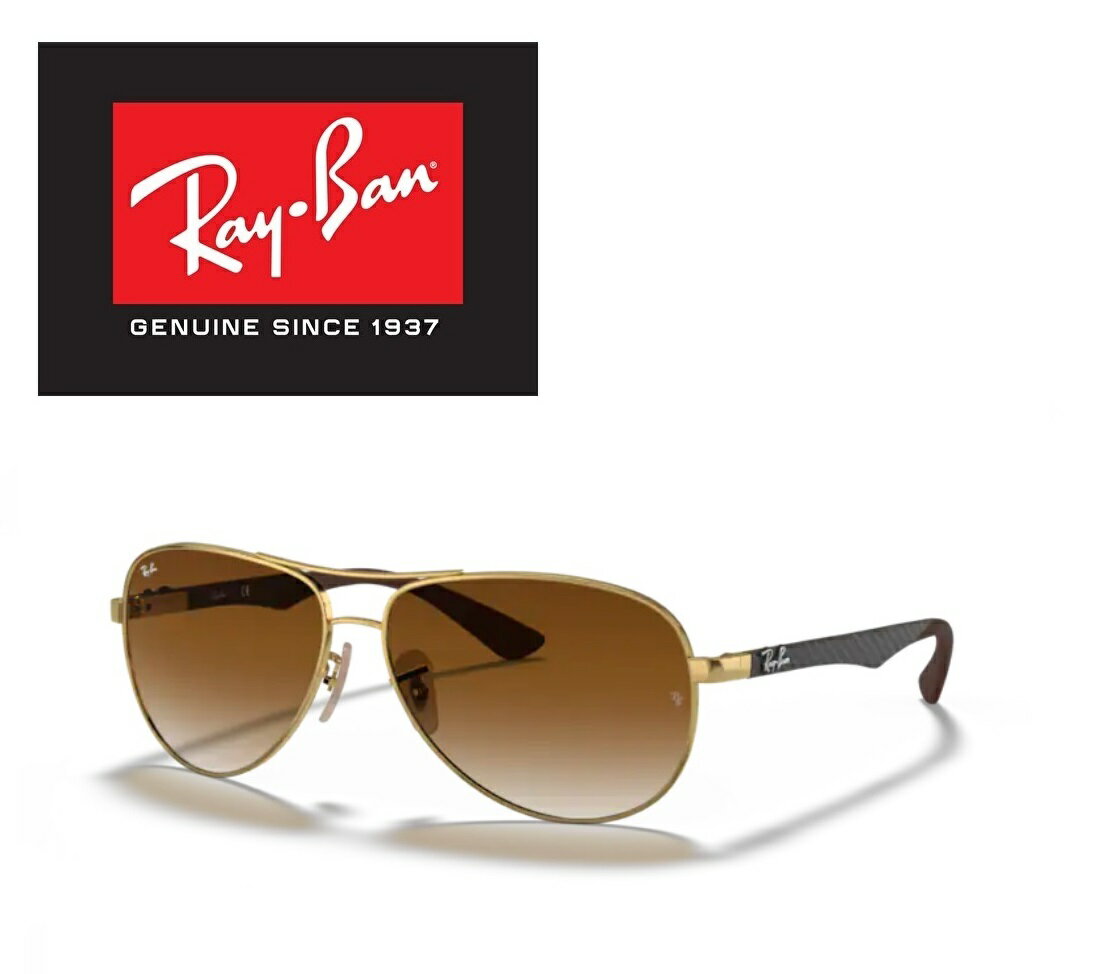 Ray-Ban レイバン RAYBAN サングラス CABON FIBER / カーボン ファイバー RB8313 001/51 61サイズ ツーブリッジ ダブルブリッジ ティアドロップ ICONS アイコン メンズ レディース 00151 おしゃれ ドライブ 運転 アウトドア 「国内正規商品」「保証付き」