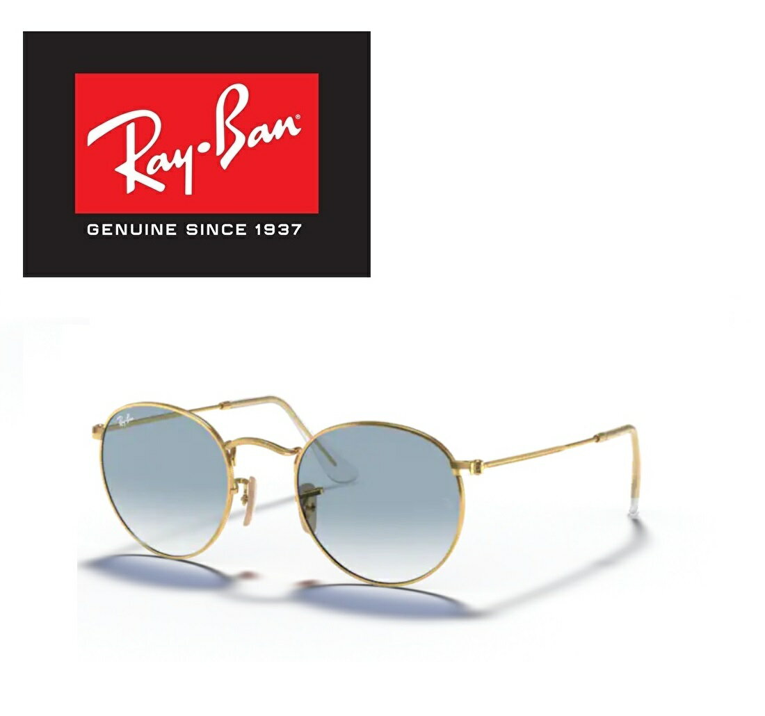 Ray-Ban Co RAYBAN TOX RB3447N 001/3F 53TCY ROUND METAL Eh^ ۃKl ICONS ACR Y fB[X 0013F  hCu ^] AEghA uKivuۏؕtv