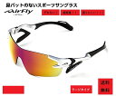 【楽天クーポン券配布中】 AirFlay / エアフライ 鼻パッドのないスポーツサングラス AF-301Lシリーズ フレームカラー シルバー レンズカラー パー...