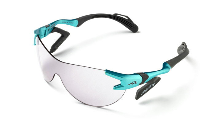 エアフライ サングラス AirFly 世界初の鼻パットのないスポーツサングラス メンズ レディース AF-302 C-32 ゴルフ 野球 マラソン アウトドア 登山 キャンプ 運転 世界特許取得 男性 女性 大きい顔 小顔 ずれない