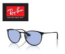 Ray-Ban レイバン れいばん RAYBAN サングラス ERIKA METAL / エリカメタル ボストン RB3539 002/80 54サイズ フレームカラー ブラック レンズカラー ブルー 「ミニドライバー + ドライタイプメガネ拭き付属」(4)