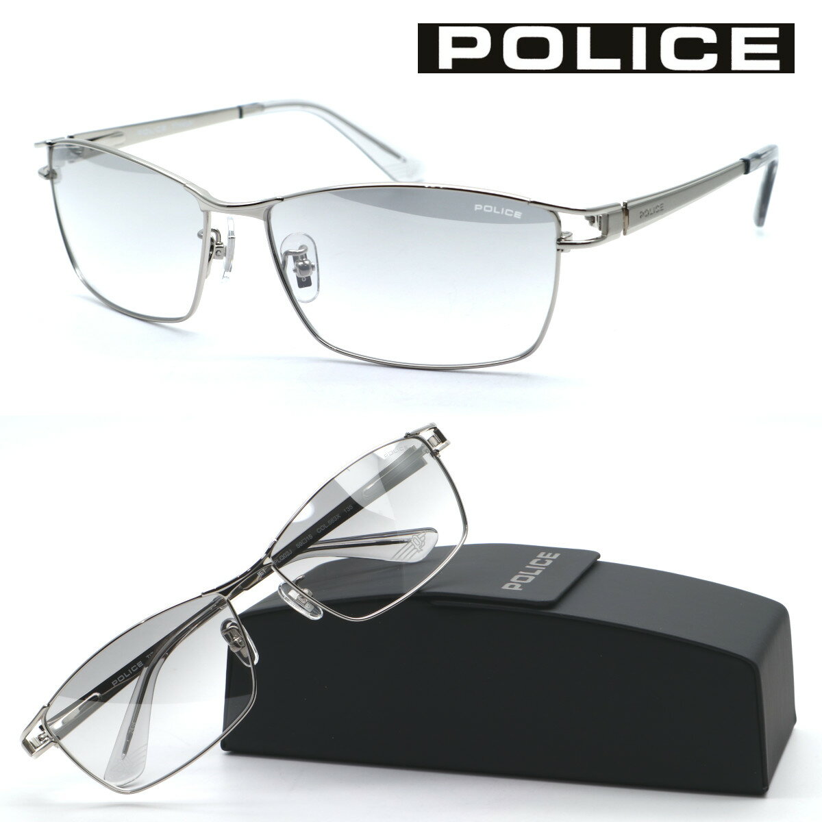 POLICEۥݥꥹ 󥰥饹 SPLQ02J col.583X JETڹʡ̵ۡۥ ˥å  ֥ 礭 ե졼 ʥ UVå 糰å