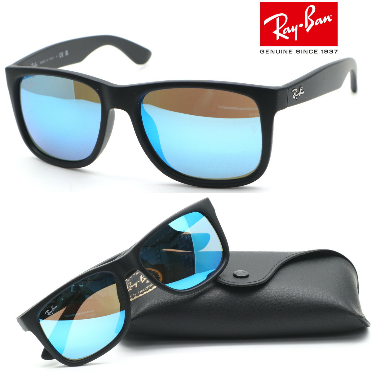 RayBan　RB4165-F 622/55 JUSTIN ジャスティン フルフィッティングモデル サングラス メンズ ユニセックス おしゃれ ブランド