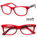 【recs】レックス メガネ recs-f30-04 Baroque バロック 度付又は度無しレンズ標準装備 製造終了の廃盤モデルが奇跡の再入荷☆元祖アシンメト...