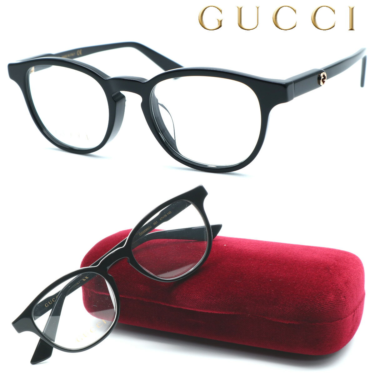 【GUCCI】グッチ メガネ GG0556OJ col.001