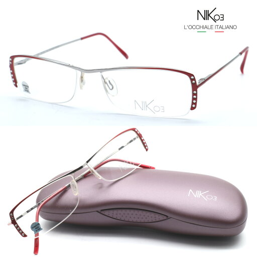 【NIK03】ニックゼロスリー メガネ NK358 col.23 度付又は度無レンズ標準装備 イタリア製【送料無料】【正規品】クラシック ボストン レディース 男女兼用 ブランド おしゃれ 高級 【NIK03】ニックゼロスリー メガネ NK358 col.23 度付又は度無レンズ標準装備 イタリア製【送料無料】【正規品】クラシック ボストン レディース 男女兼用 ブランド おしゃれ 高級