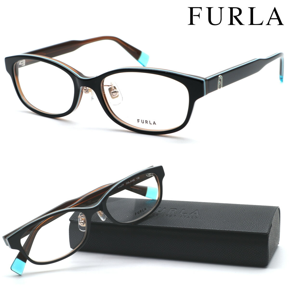 【FURLA】フルラ メガネ　VFU968J col.0V0