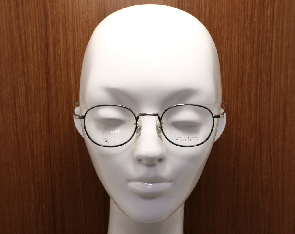 【MACKINTOSH PHILOSOPHY】マッキントッシュ フィロソフィー MP-1003 col.1 メガネ 度付又は度無レンズセット【正規販売店品】【送料無料】メンズ ユニセックス 高級 おしゃれ ブランド ボストン ラウンド 丸メガネ