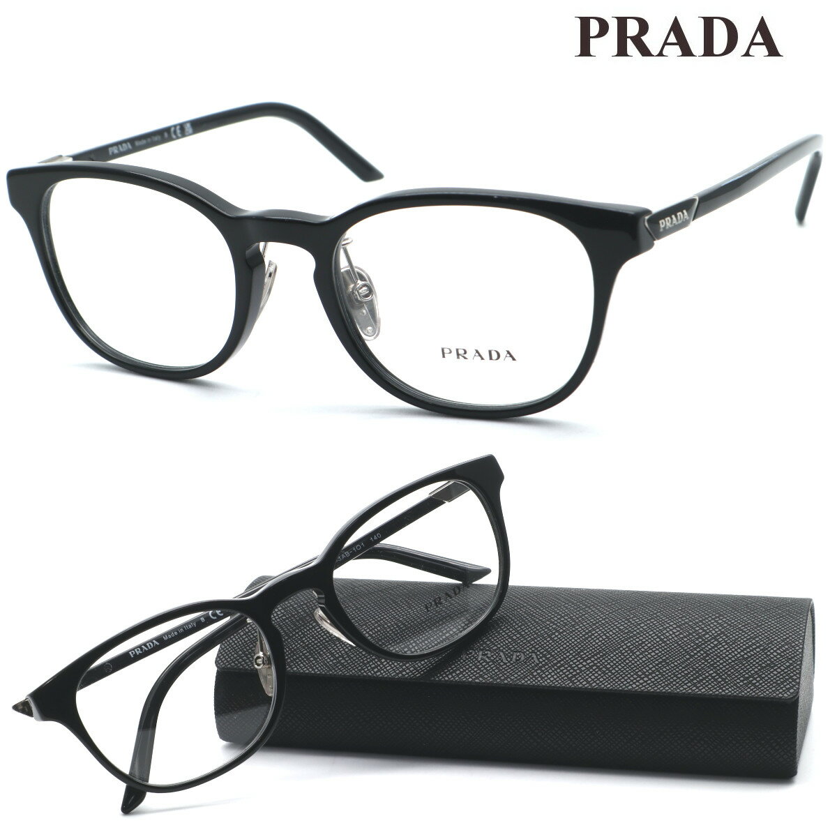 【PRADA】プラダ メガネ　VPR12Z-D col.1A