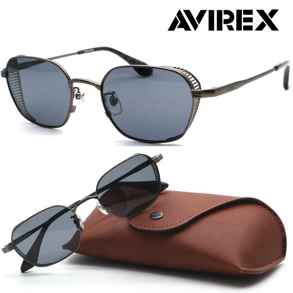 Rakuten - 【AVIREX】アビレックス サングラス AXS-301 col.2【正規品】【送料無料】メンズ ユニセックス おしゃれ ブランド 釣り ゴルフ マラソン スポーツ アウトドア