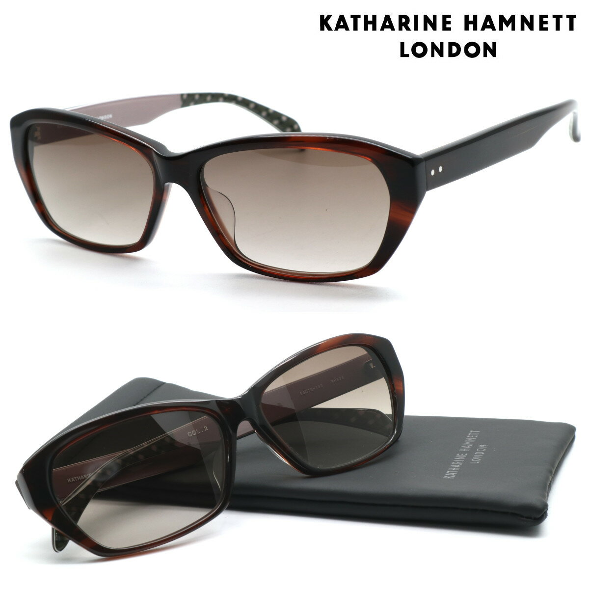 Rakuten - 【KATHARINE HAMNETT】キャサリンハムネット サングラス KH938 col.2【正規品】【送料無料】メンズ ユニセックス おしゃれ ブランド 釣り ゴルフ マラソン スポーツ アウトドア