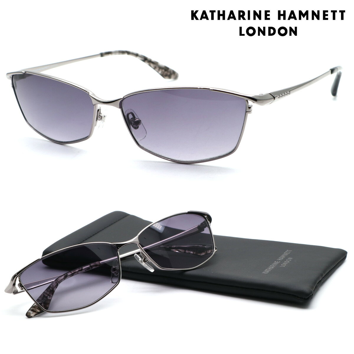Rakuten - 【KATHARINE HAMNETT】キャサリンハムネット サングラス KH954 col.2【正規品】【送料無料】メンズ ユニセックス おしゃれ ブランド 釣り ゴルフ マラソン スポーツ アウトドア