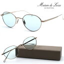 【Maison de Luxe LUNETTES】メゾンドリュクス ルネッツ サングラス ML-125S C1.LG 度付き可能 日本製 【インフルエンサーの ...