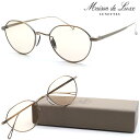 【Maison de Luxe LUNETTES】メゾンドリュクス ルネッツ サングラス ML-125S C3.ATG 度付き可能 日本製 【インフルエンサーの...