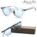 【Maison de Luxe LUNETTES】メゾンドリュクス ルネッツ サングラス ML-128S C5.BLG 度付き可能 日本製 【インフルエンサーの...