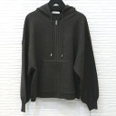 【CYNICAL】シニカル/ニットZIPパーカー/452-95069/ カラー:チャコール/ size:02 カジュアル 上質 レディース 春夏物 トップス ジ...