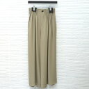 【CYAN TOKYO 】シアン/ピンプリーツバギーパンツ/501327/ size:38 カジュアル カラー:ベージュ/ブラック 上質 レディース 春秋冬物 ボトムス【正規品】【送料無料】おしゃれ レディース ブランド 高級