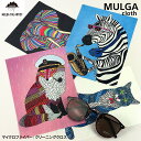 《クーポンでさらにお得★》メガネクロス MULGA アーティスト イラスト マイクロファイバー メガネ拭き メガネ液晶クリーナー オシャレ 日本製 買い回り CLOTH-MULGA