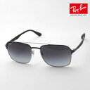 プレミア生産終了モデル レイバン サングラス 正規品 Ray-Ban RB3570 90048G レディース メンズ RayBan ウェリントン ブラック系(4)