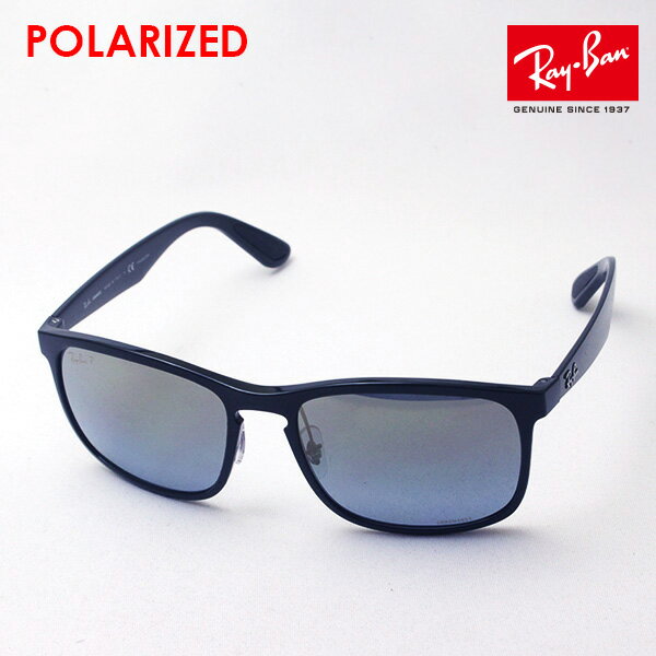 レイバン 偏光サングラス 正規品 クロマンス CHROMANCE Ray-Ban RB4264 601JO メンズ ミラー RayBan 純正度付き偏光レンズ可 ウェリントン ブラック系