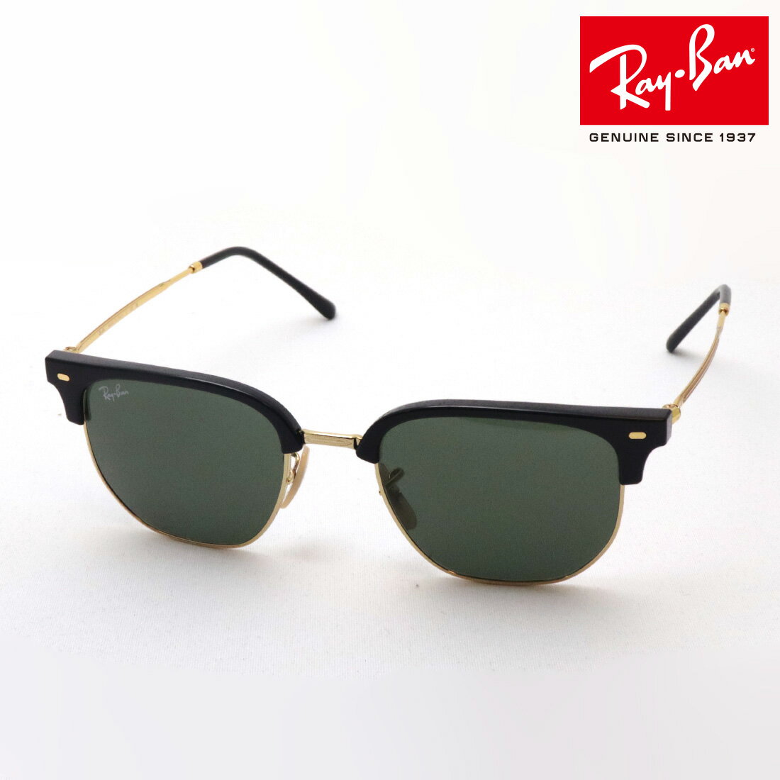 正規レイバン日本最大級の品揃え レイバン サングラス ニュークラブマスター Ray-Ban RB4416 60131 RB4416F 60131 レディース メンズ RayBan 純正度付きレンズ可 度付きサングラス可 ブロー ブラック系