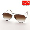 NewModel 正規レイバン日本最大級の品揃え レイバン サングラス アビエーター リバース Ray-Ban RBR0101S 004CB REVERSE レディース メンズ 大きい RayBan Made In Italy ティアドロップ シルバー系