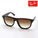 NewModel レイバン サングラス 正規品 ボーイフレンド リバース Ray-Ban RBR0501S 6709CB REVERSE レディース メンズ RayBan Made In Italy ウェリントン ブラウン系(4)