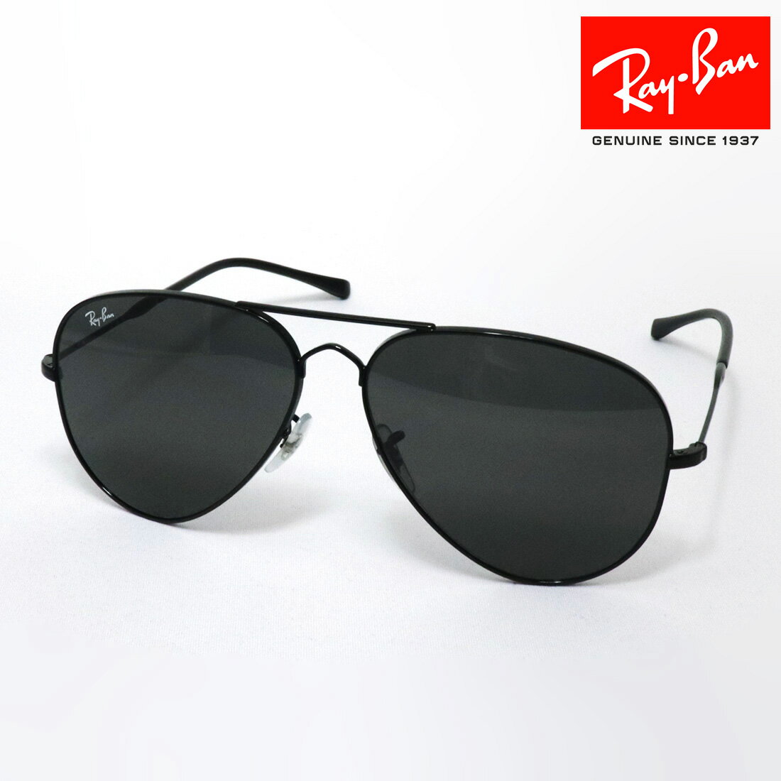 レイバン サングラス 正規品 オールド アビエーター Ray-Ban RB3825 002B1 58 62 レディース メンズ 大きい RayBan 純正度付きレンズ可 ティアドロップ ブラック系