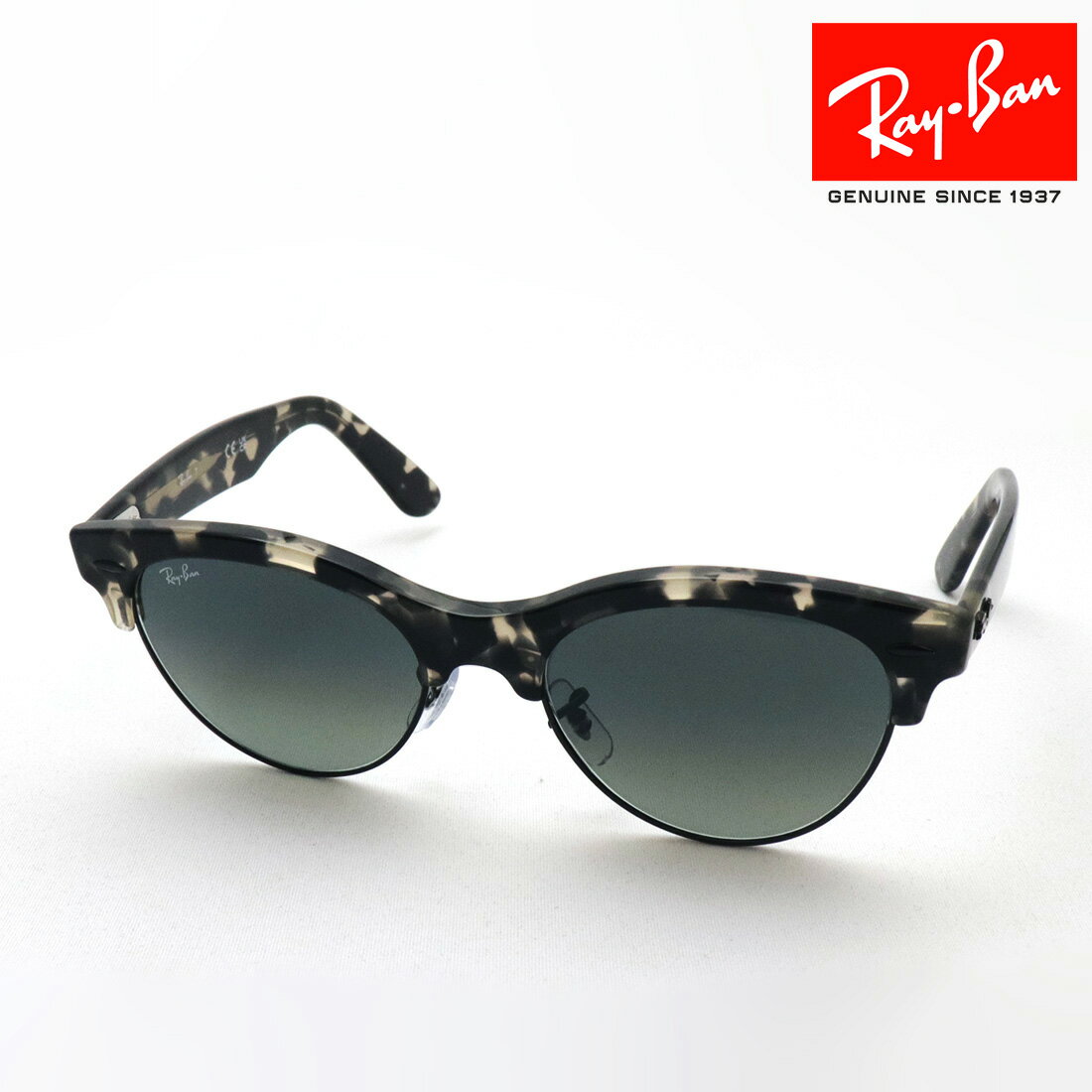 NewModel レイバン サングラス 正規品 CLUBMASTER WAY クラブマスターウェイ Ray-Ban RB2341 143371 51 54 レディース メンズ RayBan 純正度付きレンズ可 度付きサングラス可 スクエア グレー系のサムネイル