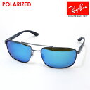 レイバン 偏光サングラス 正規品 クロマンス CHROMANCE Ray-Ban RB3737CH 004A1 60 レディース メンズ ミラー RayBan 純正度付きレンズ可 度付きサングラス可 スクエア シルバー系(4)