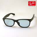 人気急上昇 NewModel 正規レイバン日本最大級の品揃え レイバン サングラス ニューウェイファーラー Ray-Ban RB2132F 60164 RayBan washed ライトカラー Made In Italy ウェリントン ブラック系