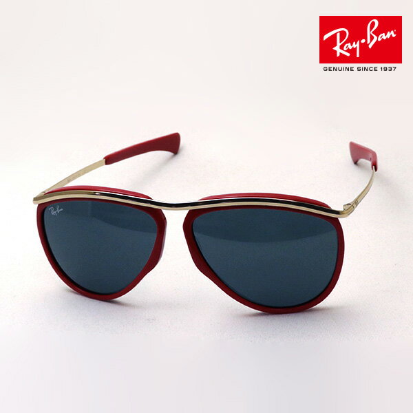 プレミア生産終了モデル レイバン サングラス 正規品 オリンピアン アビエーター Ray-Ban RB2219 1243R5 メンズ RayBan Made In Italy ティアドロップ レッド系