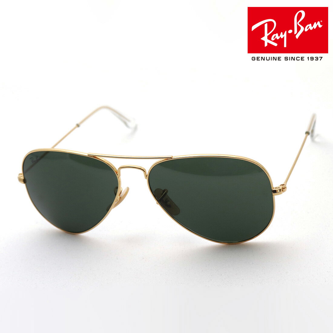 NewModel レイバン サングラス トップガン マーヴェリック アビエーター Ray-Ban Top Gun Maverick RB3025 W3400 レディース メンズ RayBan ティアドロップ ゴールド系