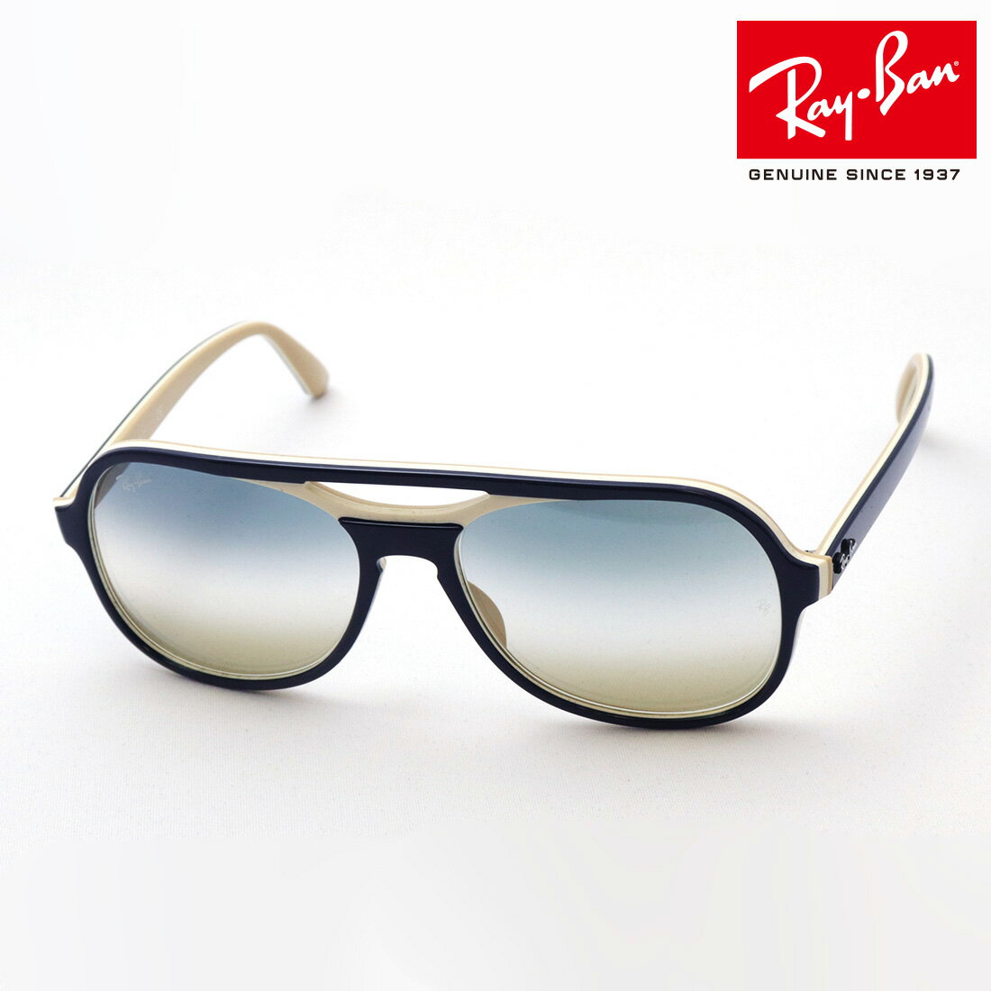 ץߥλǥ 쥤Хܺ· 쥤Х 󥰥饹 POWDERHORN ѥۡ ӥ Ray-Ban RB4357 6548GD ǥ  RayBan Made In Italy ƥɥå ֥롼