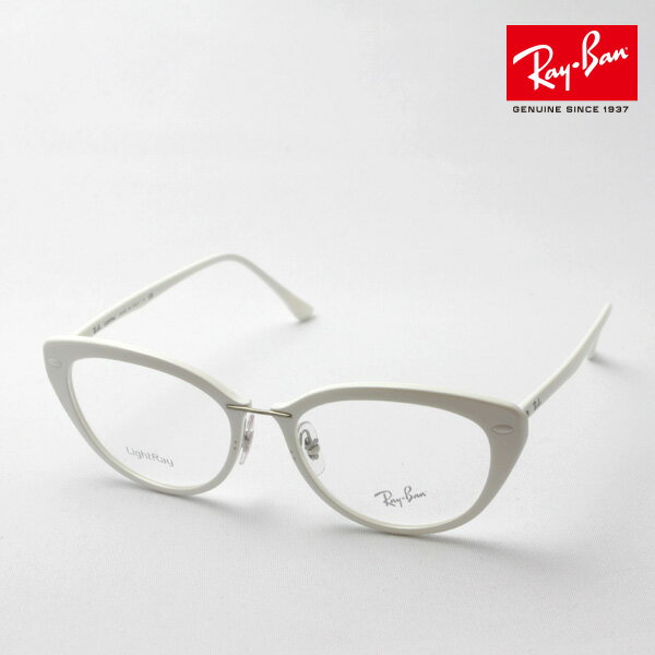 プレミア生産終了モデル レイバン メガネ フレーム 正規品 Ray-Ban RX7088 5618 伊達メガネ 度付き ブルーライト カット 眼鏡 RayBan Made In Italy フォックス