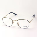 レイバン メガネ フレーム 正規品 Ray-Ban RX6448 2991 伊達メガネ 度付き ブルーライト カット 眼鏡 メタル RayBan スクエア ヘキサゴン ブラック系(4)