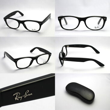 正規レイバン日本最大級の品揃え レイバン メガネ フレーム ウェイファーラー Ray-Ban RX5184F 2000 52 伊達メガネ 度付き ブルーライト ブルーライトカット 眼鏡 黒縁 RayBan ウェリントン