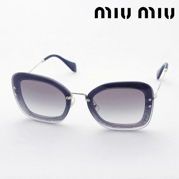 おすすめ価格 【ミュウミュウ サングラス 正規販売店】 miumiu MU02TS UES0A7 レディース Made In Italy バタフライ ケースなし