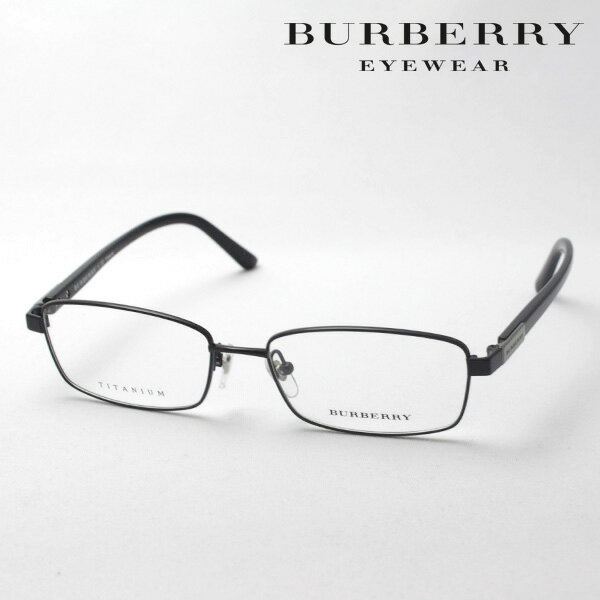 大ヒットモデル 【バーバリー メガネ 正規販売店】 BURBERRY BE1287TD 1001 伊達メガネ 度付き ブルーライト カット 眼鏡 スクエア