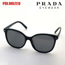 プラダ サングラス（レディース） NewModel 【プラダ サングラス 偏光 正規販売店】 Made In Italy PRADA PR22ZSF 1AB5Z1 レディース メンズ HERITAGE ウェリントン ブラック系